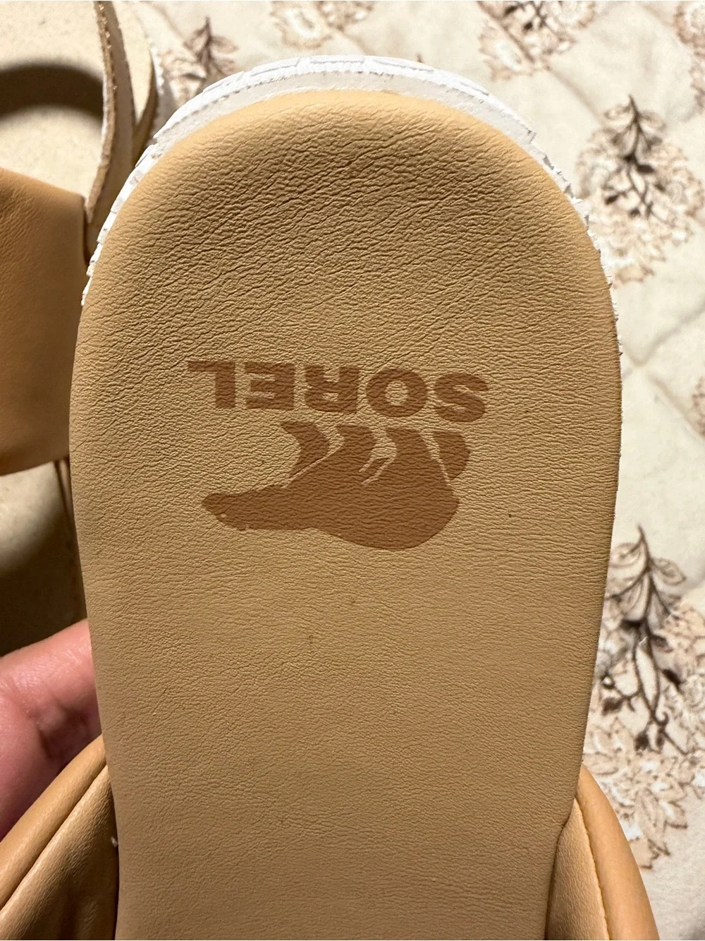 Sorel Tan Strappy Wedge Sandals NWT
